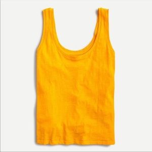 JCrew Vintage Cotton Scoop Tank